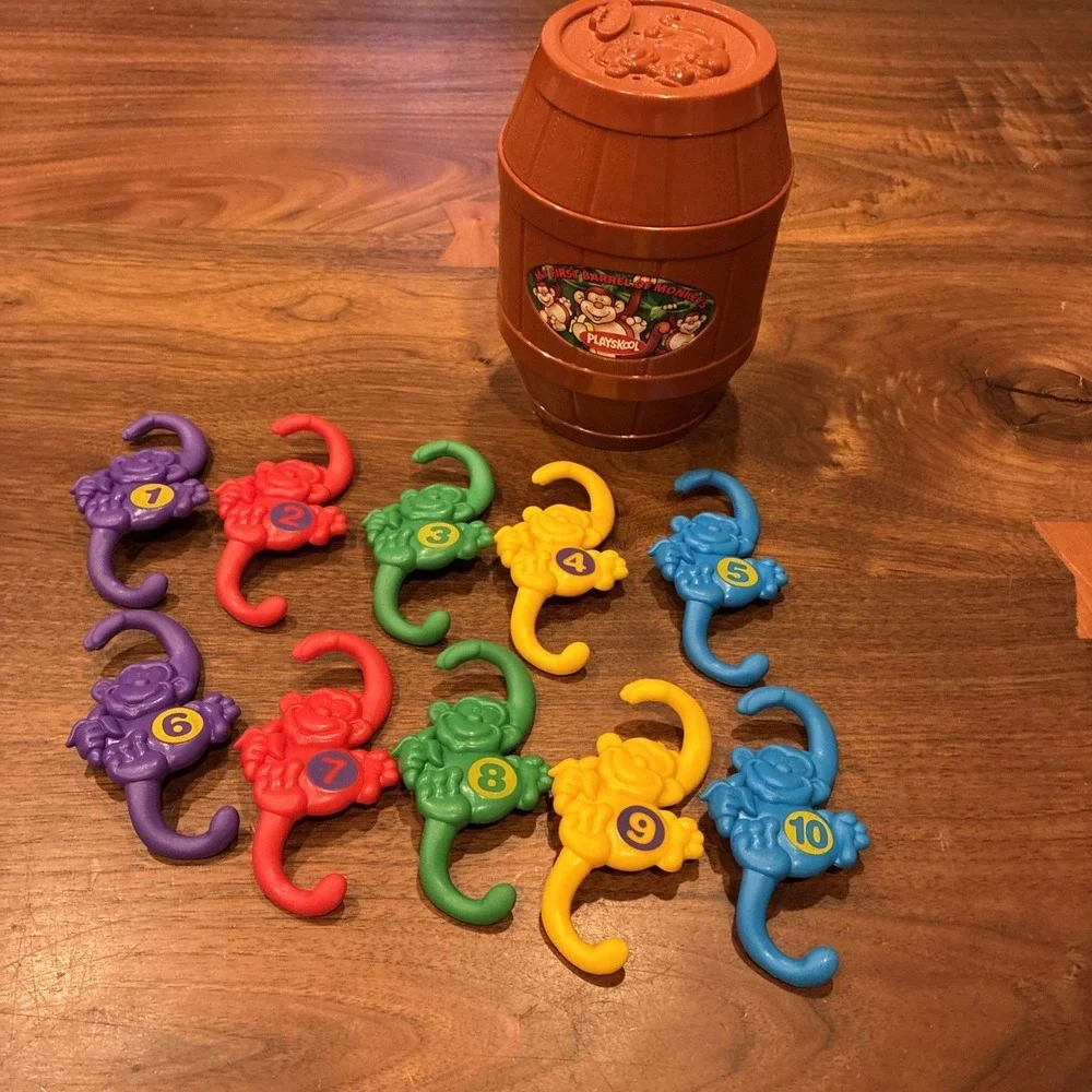 Playskool My First Barrel of Monkeys Game (2006) COMPLETE
